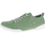 Grüne Andrea Conti Low Sneaker aus Leder für Damen Größe 39 