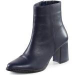 Dunkelblaue Elegante Andrea Conti Ankle Boots & Klassische Stiefeletten leicht für Damen Größe 36 