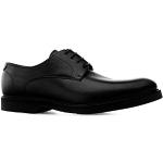 Schwarze Business Andres Machado Hochzeitsschuhe & Oxford Schuhe mit Schnürsenkel aus Rindsleder isoliert für Herren Größe 49 