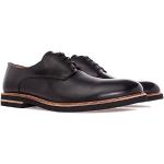 Schwarze Business Andres Machado Hochzeitsschuhe & Oxford Schuhe mit Schnürsenkel aus Rindsleder isoliert für Herren Größe 49 