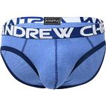 Andrew Christian - Männer Unterwäsche - Herren Slip - Active Sports Brief Athletic Blue - Blau - 1 x Größe M