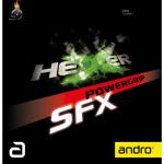 andro Belag Hexer Powergrip SFX schwarz 1,7 mm