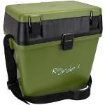 Roy Fishers Allround Sitzkiepe Pro zum Angeln/Gerätekoffer Angelkoffer Angelbox Angelkiste Angelkasten Kunststoff