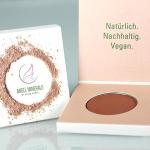 Schokoladenbraune Angel Minerals Vegane Nachhaltige Lidschatten mit Schokolade für Herren 