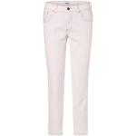 Reduzierte Weiße Unifarbene Angels Jeans Stoffhosen aus Baumwolle für Damen Größe L Weite 44, Länge 30 