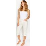 Reduzierte Weiße Unifarbene Casual Angels Jeans Slim Fit Jeans mit Reißverschluss aus Denim für Damen Größe XS 