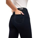 Angels Cici Jeans Straight Leg in Blue Blue-D44 / L32