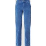 Reduzierte Blaue Angels Jeans Cici Röhrenhosen mit Reißverschluss aus Baumwollmischung für Damen Größe M Weite 38, Länge 30 