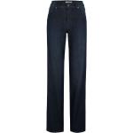 Indigofarbene Unifarbene Loose Fit Angels Jeans Damenjeans mit Reißverschluss aus Baumwollmischung Weite 34 für den für den Herbst 