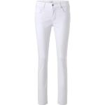 Weiße Angels Jeans Skinny Stretch-Jeans mit Reißverschluss aus Denim für Damen Größe S 