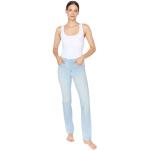 Angels Jeans Cici Straight Fit in hellblauem Bleached-D40 / L30