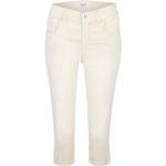 Braune Casual Angels Jeans Jeans-Bermudas aus Baumwollmischung für Damen für den für den Sommer 