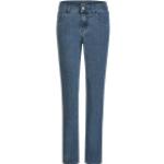 Blaue Bestickte Angels Jeans Dolly Jeans mit Stickerei aus Baumwollmischung für Damen Größe XS 