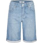 Hellblaue Angels Jeans Jeans-Bermudas aus Denim für Damen Größe L 
