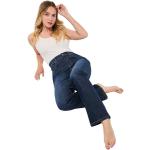 Indigofarbene Sportliche Angels Jeans Straight Leg Jeans aus Denim für Damen Größe XL 