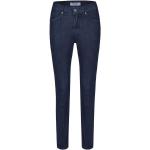 Blaue Angels Jeans Skinny Skinny Jeans mit Reißverschluss aus Denim für Damen Weite 44, Länge 30 