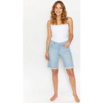Reduzierte Blaue Unifarbene Casual Angels Jeans Jeans-Bermudas aus Baumwolle für Damen Größe XS 