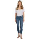 Blaue Angels Jeans Ornella Ankle-Jeans mit Reißverschluss aus Baumwollmischung für Damen Größe M 