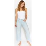 Reduzierte Hellblaue Loose Fit Angels Jeans Baggy Jeans & Loose Fit Jeans mit Reißverschluss aus Baumwolle für Damen Größe L 