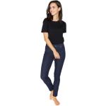 Reduzierte Blaue Angels Jeans Skinny Slim Fit Jeans aus Kunstfaser für Damen Größe XS Weite 44 