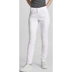 Weiße Angels Jeans Skinny Skinny Jeans mit Reißverschluss aus Baumwollmischung für Damen Größe M Weite 40, Länge 30 