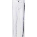Weiße Angels Jeans Ornella Ankle-Jeans mit Reißverschluss aus Baumwollmischung für Damen Größe S 