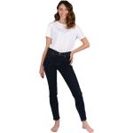 Blaue Angels Jeans Skinny Skinny Jeans mit Nieten mit Reißverschluss aus Kunstfaser für Damen Größe XS Weite 44 