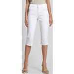 Weiße Angels Jeans Capri-Jeans aus Baumwolle für Damen Größe M 