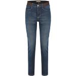 ANGELS Slim-fit-Jeans »Skinny Sporty« (1-tlg) in Stonewashed-Optk, blau, night blue used