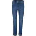 Blaue Unifarbene Casual Angels Jeans Cici 7/8 Jeans & Ankle-Jeans aus Baumwolle für Damen Größe XS - versandkostenfrei 