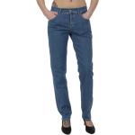 Hellblaue Bestickte Angels Jeans Dolly Jeans mit Stickerei aus Baumwollmischung für Damen Größe XS Weite 44 