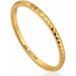 ANIA HAIE - GOLD TEXTURE BAND RING - gold