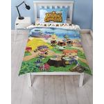 Bunte Animal Crossing Bettwäsche Sets & Bettwäsche Garnituren aus Baumwolle schnelltrocknend 135x200 