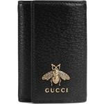 Schwarze Gucci Herrenschlüsseletuis & Herrenschlüsseltaschen aus Leder 