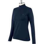 Marineblaue Rollkragen Rollkragenshirts aus Jersey für Damen Größe XL für den für den Herbst 