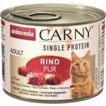 Animonda Cat Dose Carny Adult Single Protein Rind pur 6 x 200g Katzenfutter