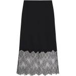 Reduzierte Schwarze Anine Bing Midi Festliche Röcke mit Reißverschluss aus Seide für Damen Größe XS 