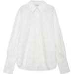 Weiße Anine Bing Damentops mit Knopf aus Baumwolle Größe XS für den für den Winter 