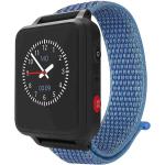 Blaue Smartwatches mit GPS mit WLAN mit Schrittzähler für Kinder 