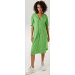 Grüne Casual Kurzärmelige ANISTON V-Ausschnitt Freizeitkleider für Damen Größe XL für den für den Sommer 