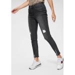 Schwarze Casual ANISTON Stretch-Jeans aus Denim für Damen Größe XS 
