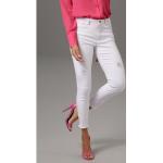 Weiße Casual ANISTON Stretch-Jeans aus Denim für Damen Größe XS 