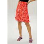 Reduzierte Fliederfarbene Blumenmuster ANISTON Mini Sommerröcke aus Jersey für Damen Größe XS für den für den Sommer 