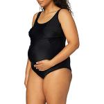 Anita Maternity Damen Badeanzug 9571 Schwangerschafts-Einteiler, Gr. 40 (G), Schwarz (schwarz 001)