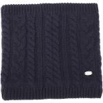 Reduzierte Marineblaue Sportliche Schlauchschals & Loop-Schals aus Fleece maschinenwaschbar für Damen 