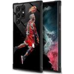 Bunte Samsung Galaxy S24 Ultra Hüllen mit Basketball-Motiv mit Bildern kratzfest für Herren 