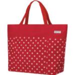Rote Gepunktete Anndora Strandtaschen & Badetaschen mit Reißverschluss Maxi / XXL 