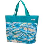 Blaue Anndora Strandtaschen & Badetaschen mit Reißverschluss maxi / XXL 
