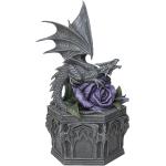 Anne Stokes Statue - Dragon Beauty Box - grau/purple