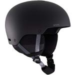 Anon Unisex Jugend Rime 3 Snowboard Helm, Black, LXL, 52-55 cm